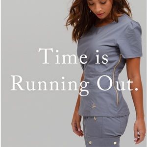 Scrub Set - Jaanuu - Medium - Graphite